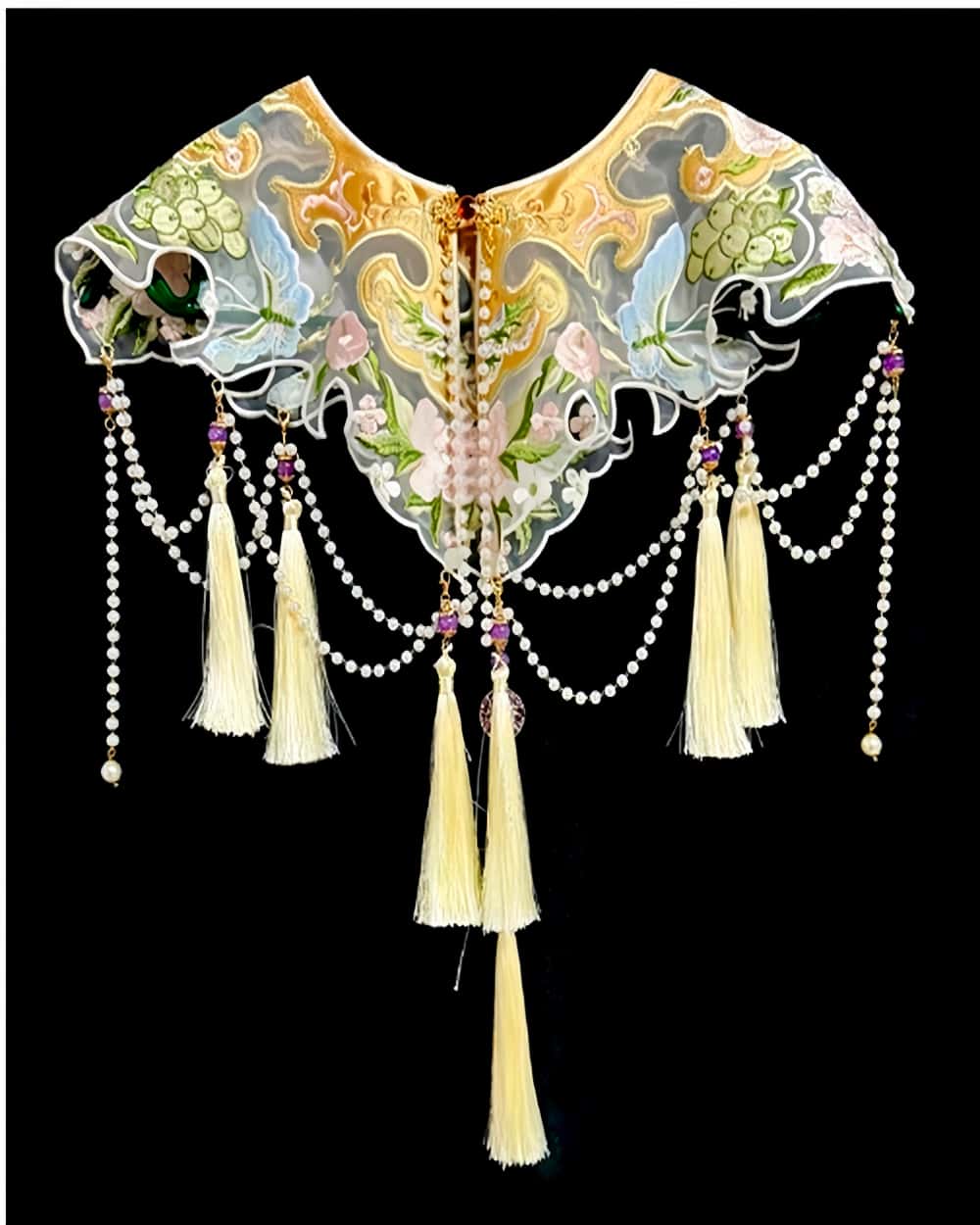Mamianqun Cheongsam Skirt Chic Hand Embroidered Elegance Versatility Vintage-Inspired Timeless Elegance